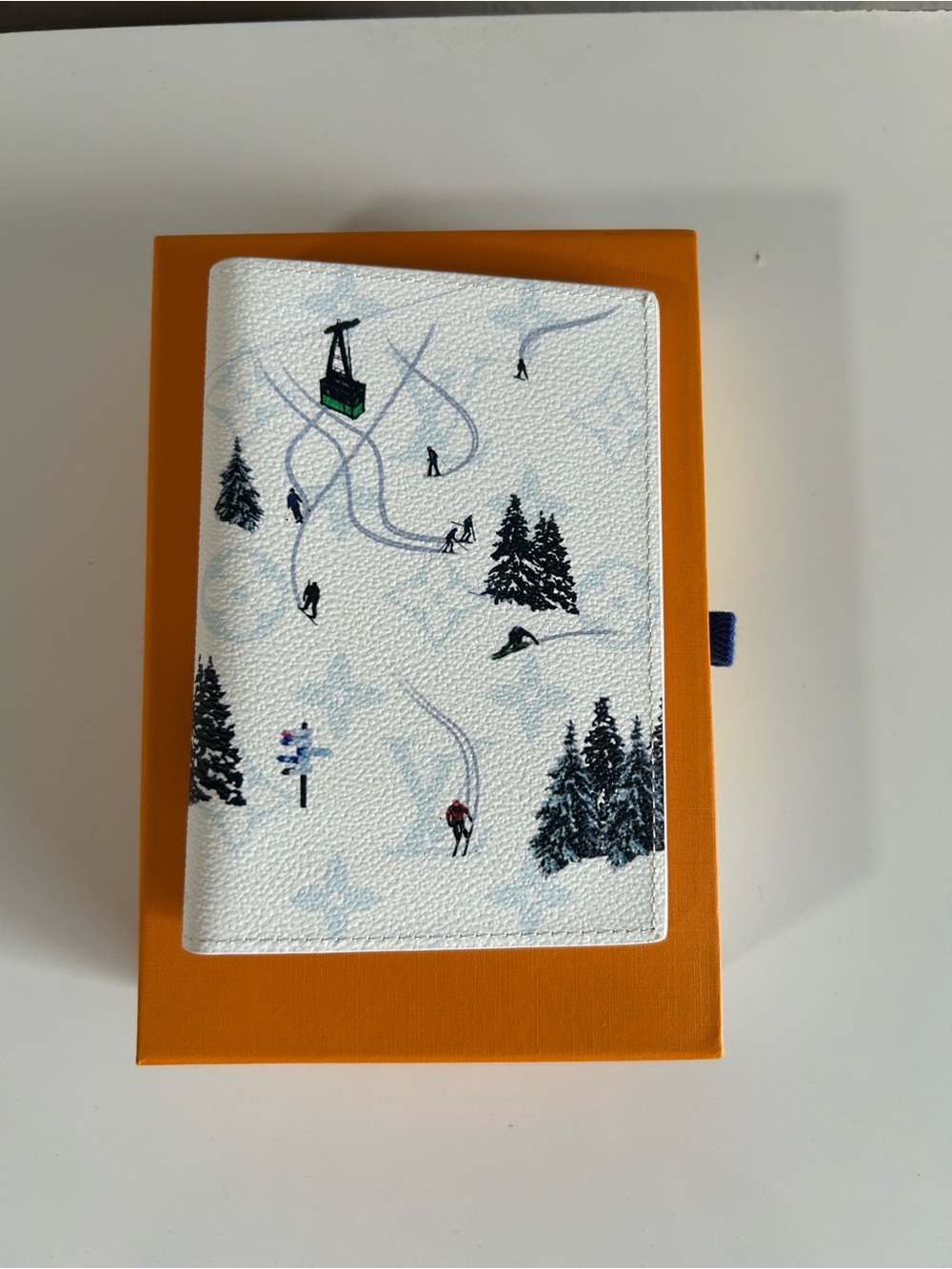 Louis Vuitton Ski White Passport Holder